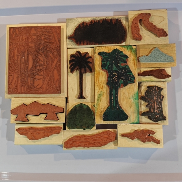 Big Lot Vintage Stamps Stampin Up Stampendous Sanrio All Night Media Suzy's Zoo - Picture 15 of 16